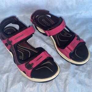 ECCO “Yucatan” Women's Sport Sandals – Sangria/Fig (EU Size 39; See Note 2)